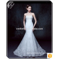 Новый стиль горячий продавать формы тела плеча кружева элегантный Русалка свадебное платье